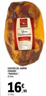E.Leclerc Navidul - centro de jamon curado oferta