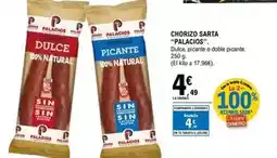 E.Leclerc Palacios - chorizo sarta oferta