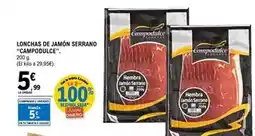 E.Leclerc Campodulce - lonchas de jamon serrano oferta