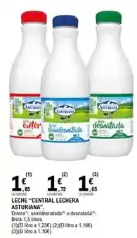 E.Leclerc Central lechera asturiana - leche oferta