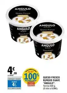 E.Leclerc Angulo - queso fresco burgos suave oferta