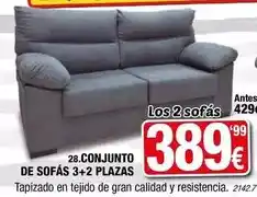 Rapimueble Conjunto de sofás 3+2 plazas oferta