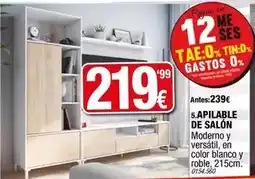 Rapimueble Blanco - apilable de salón oferta