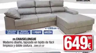 Rapimueble Chaiselongue oferta