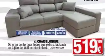 Rapimueble Confort - chaiselongue oferta