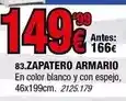 Rapimueble Blanco - zapatero armario oferta