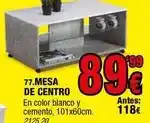 Rapimueble Blanco - mesa de centro oferta