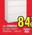 Rapimueble Blanco - cómoda 101 oferta