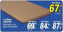 Rapimueble Base tapizada oferta