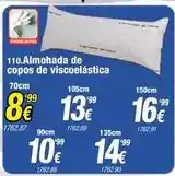 Rapimueble Almohada de copos de viscoelastica oferta