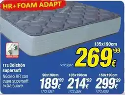 Rapimueble Hp - colchon supersoft oferta