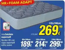 Rapimueble Hp - colchon supersoft oferta