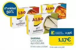 Supermercados La Despensa Albo - sardina oferta