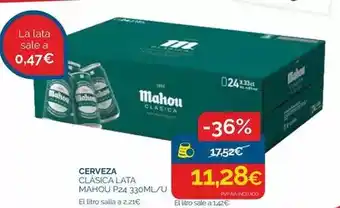 Supermercados La Despensa Mahou - cerveza oferta