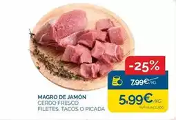 Supermercados La Despensa Magro de jamon oferta