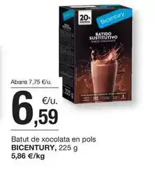 BonpreuEsclat Bicentury - batut de xocolata en pols oferta