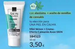 AVON Avon - mini serum + crema-efecto calmante skin 184523 oferta