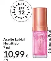 AVON Aceite labial nutritivo oferta