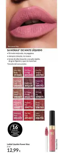 AVON Impacto - l'abili d'avola power-scry oferta