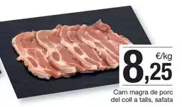 BonpreuEsclat Carn magra de porc del coll a talls, safata oferta
