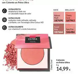 AVON Brillante - colorete en polvo ultra oferta