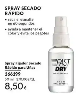 AVON Avon - spray fijador secado rapido para uñas oferta