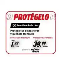 MediaMarkt Premium - protege tus dispositivos y quedate tranquilo oferta