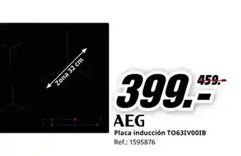 MediaMarkt Aeg - placa induccion to631v001b oferta
