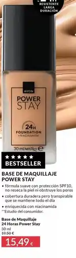 AVON Avon - base de maquillaje power stay oferta