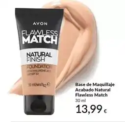 AVON Avon - base de maquillaje acabado natural flawless match oferta