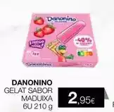 Plusfresc Danonino - gelat sabor maduixa oferta