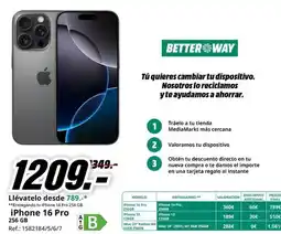 MediaMarkt Imac - iphone 16 pro oferta