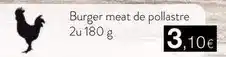 Plusfresc Burger meat de pollastre oferta