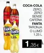 Plusfresc Coca-cola - zero zero, zero sense cafeina oferta