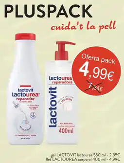Plusfresc Lactovit - lactourea reparador oferta