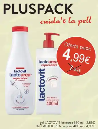 Plusfresc Lactovit - lactourea reparador oferta