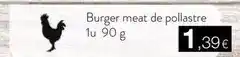 Plusfresc Burger meat de pollastre oferta