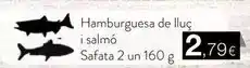 Plusfresc Hamburguesa de lluc i salmó oferta