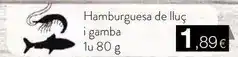 Plusfresc Hamburguesa de lluc i gamba oferta