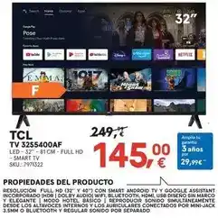Worten Tcl - 32s5400af oferta