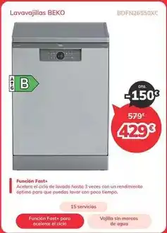 Mi electro Beko - lavavajillas oferta