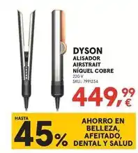 Worten Dyson - alisador airstrait niquel cobre oferta