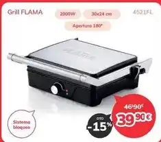 Mi electro Sistema - grill flama oferta