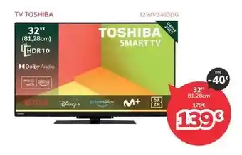 Mi electro Toshiba - tv 32 32wv3463dg oferta