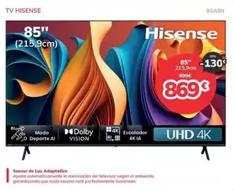 Mi electro Hisense - tv 85 oferta