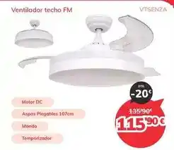 Mi electro Fm - ventilador techo oferta