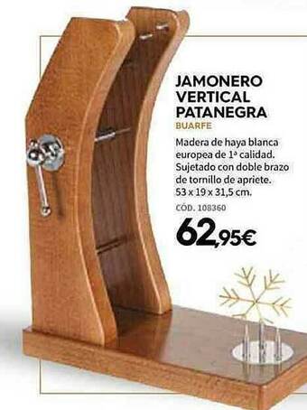 ferrOkey Jamonero Vertical Patanegra Buarfe oferta
