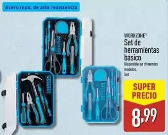 ALDI Workzone - set de herramientas basico oferta