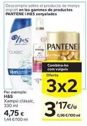 Caprabo H&s - xampu classic oferta