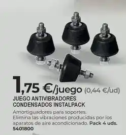 BigMat Aire - juego antivibradores condensados instalpack oferta